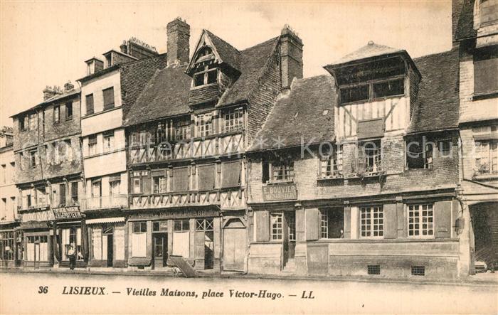 Lisieux Vieilles Maisons Place Victor Hugo