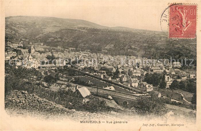 Marvejols Vue Generale