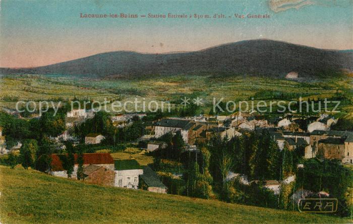 Lacaune les Bains Vue Generale