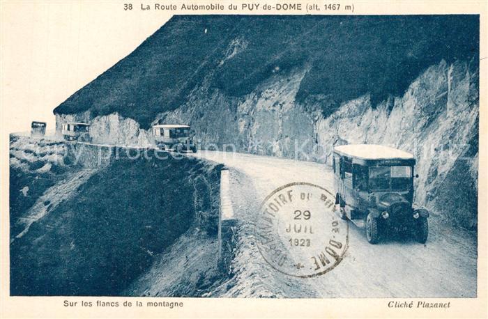 Le Puy de Dome Route Automobile
