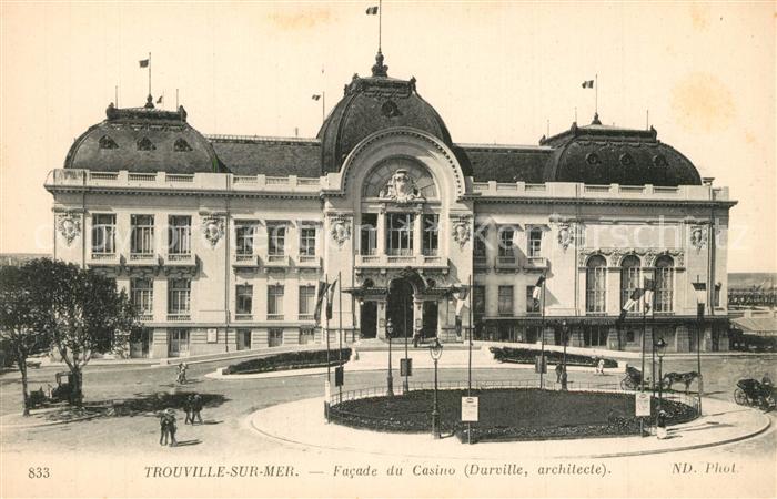 Trouville-sur-Mer Facade du Casino Architecte Durville
