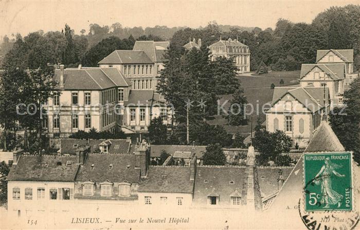 Lisieux Vue sur le nouvel Hôpital