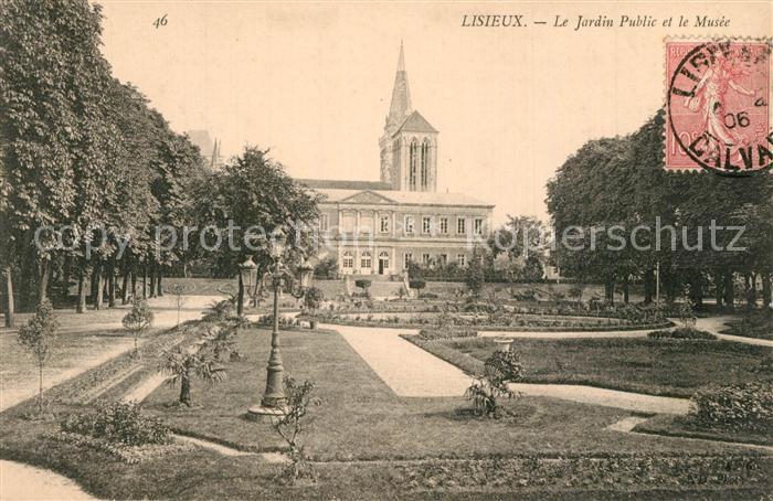 Lisieux Jardin Public et le Musee