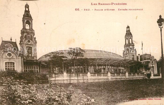 Pau 64 Palais d_Hiver Entrée principale