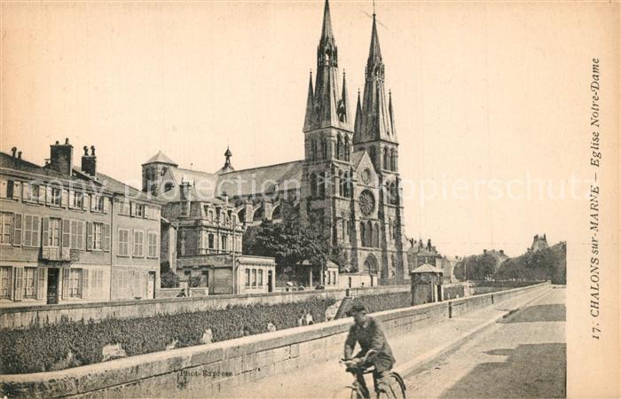 Chalons-en-Champagne Marne Eglise Notre Dame