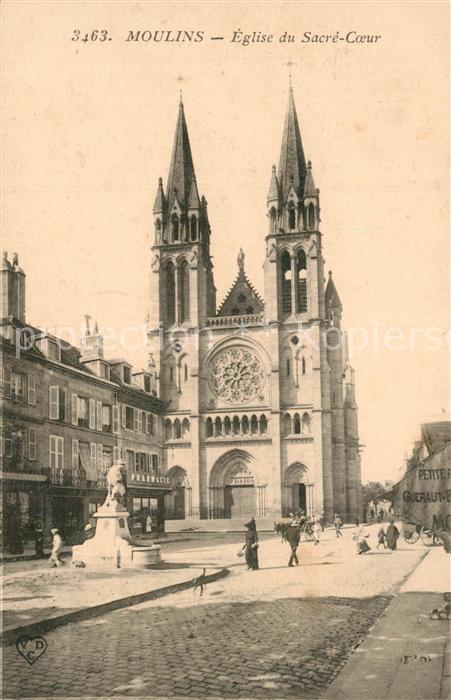 Moulins Allier Eglise du Sacré Coeur