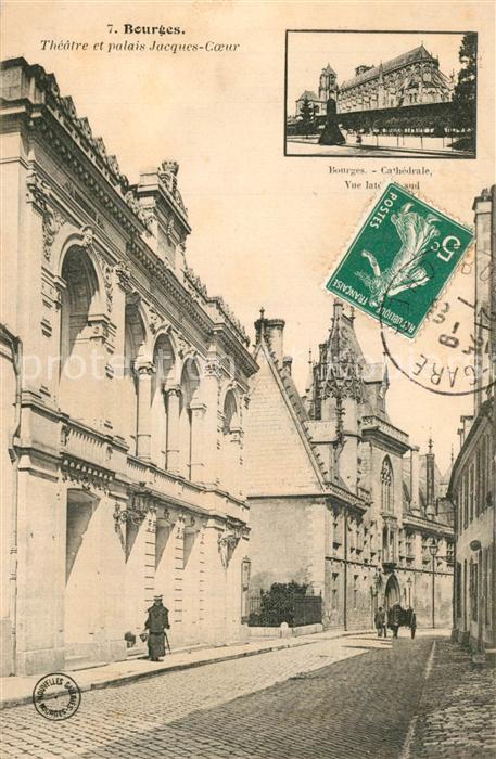 Bourges Théâtre et Palais Jacques Coeur