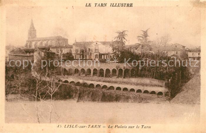 Lisle-sur-Tarn Palais sur le Tarn