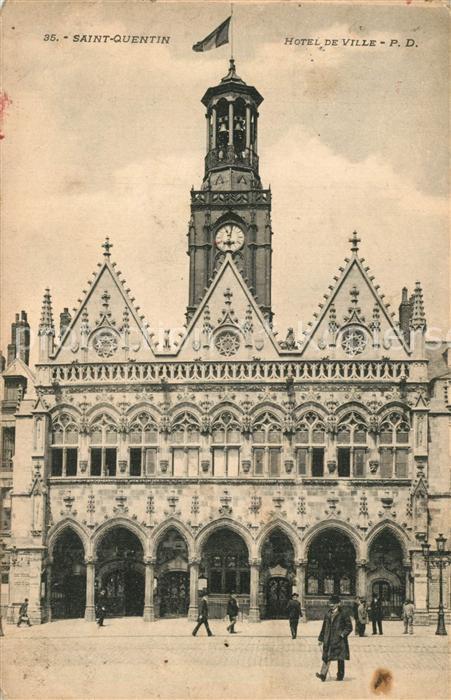Saint-Quentin 02 Aisne Hôtel de Ville Rathaus