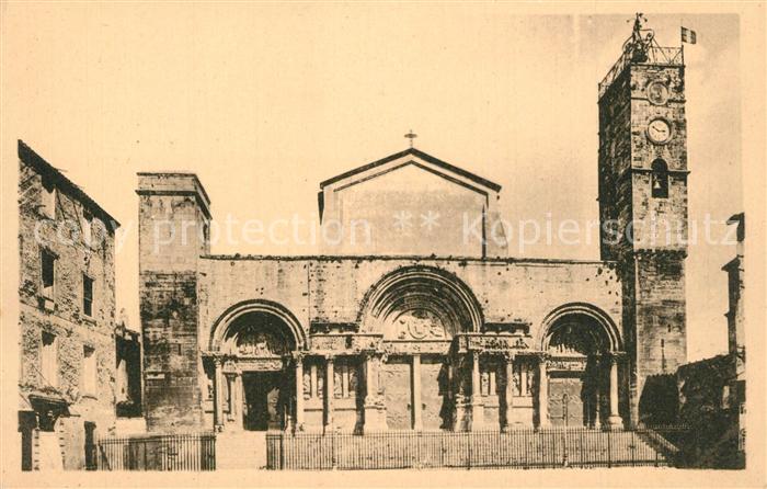 Saint-Gilles Gard Eglise facade occidentale