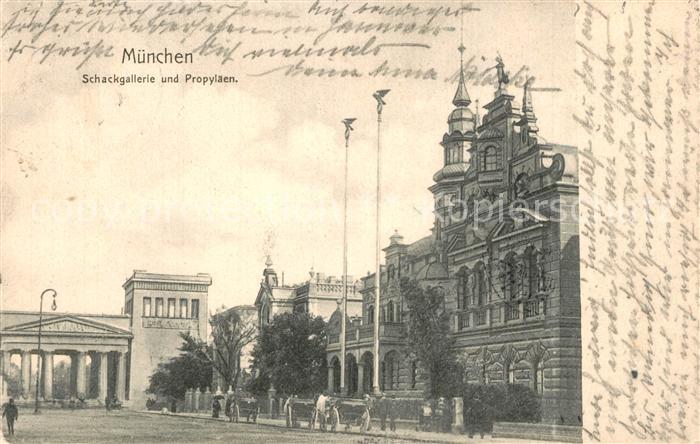 Muenchen Schackgallerie Propylaeen