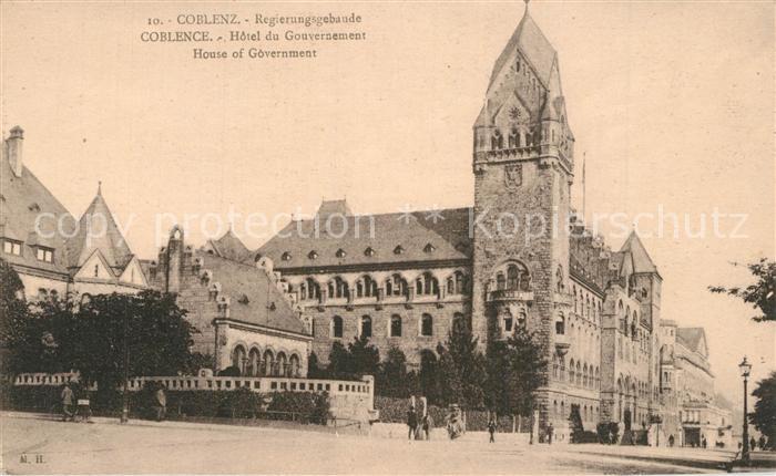 Koblenz Rhein Regierungsgebaeude