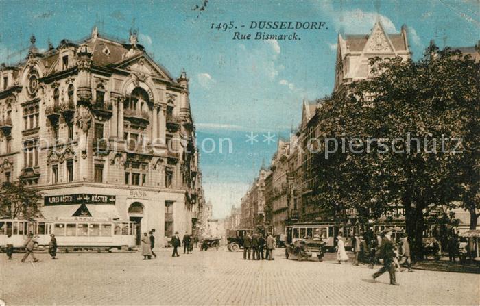 Duesseldorf Rue Bismarck