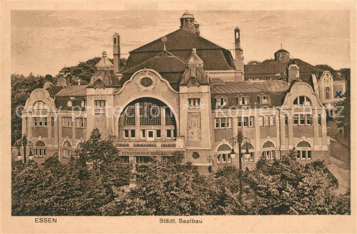 Essen Ruhr Staedtischer Saalbau