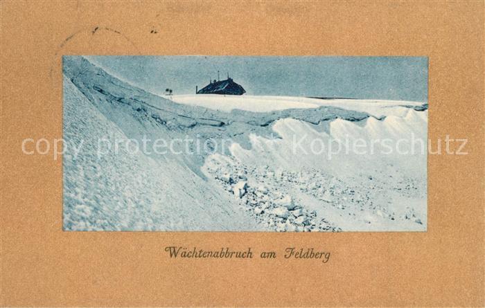 Feldberg Schwarzwald Waechtenabbruch