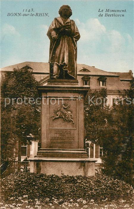 Bonn Rhein Beethoven Denkmal