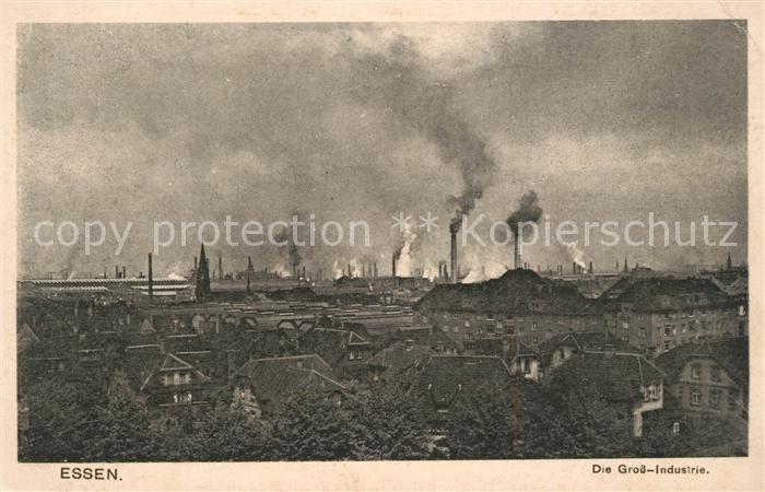 Essen Ruhr Grossindustrie