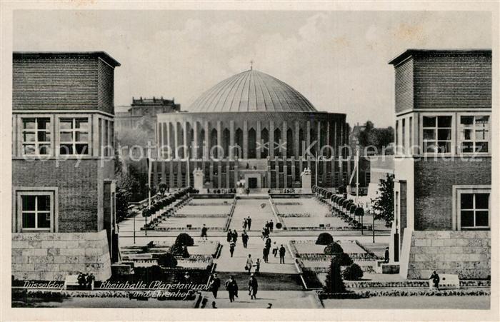 Duesseldorf Rheinhalle Planetarium Ehrenhof
