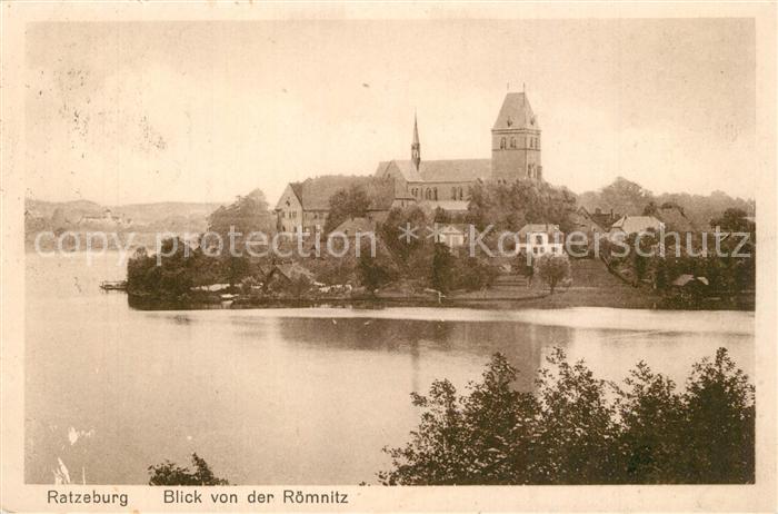 Ratzeburg Blick von der Roemnitz