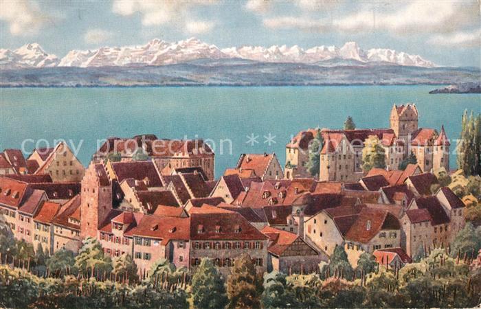 Meersburg Bodensee Oberstadt Schloss