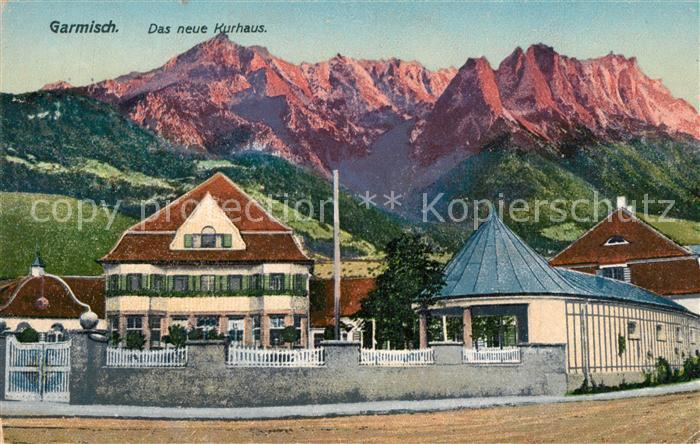 GARMISCH-PARTENKIRCHEN Bayern Das neue Kurhaus