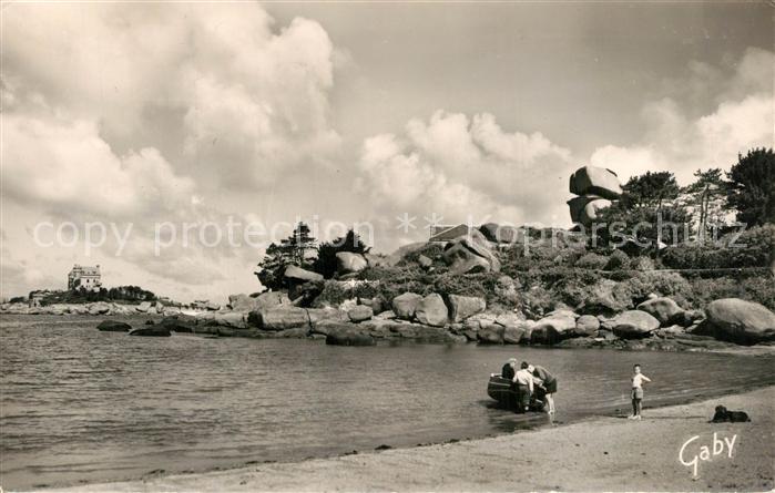 Ploumanach Baie de Saint Guirec Chapeau de Napoleo