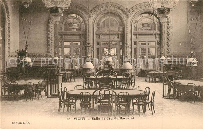 Vichy Allier Salle de Jeu du Baccurat