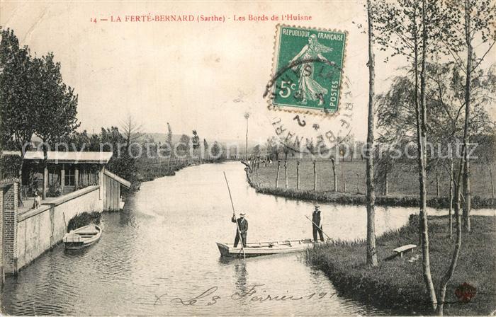 Ferte-Bernard La Bords de l Huisne Boote