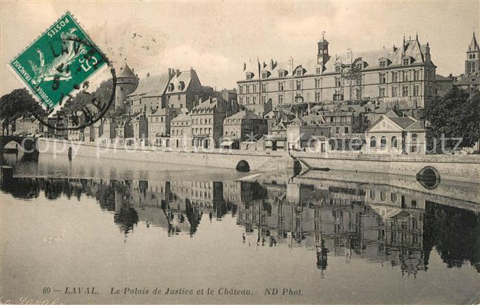 Laval Mayenne Schloss Palais de Justice
