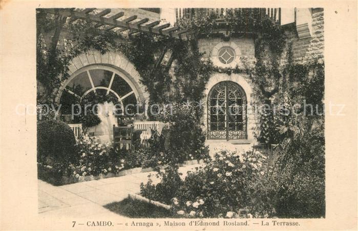 Cambo-les-Bains Haus Edmond Rosland Terrasse