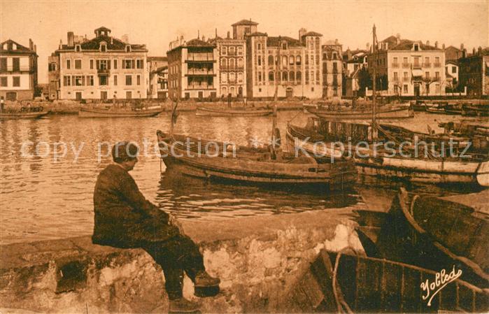 Saint-Jean-de-Luz Hafen Boote