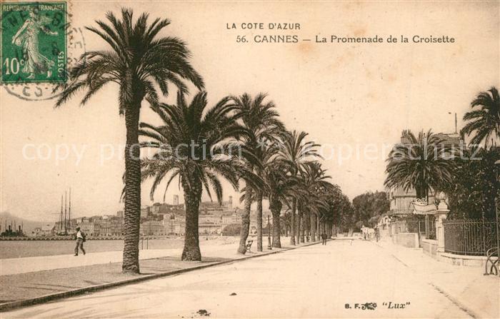 Cannes Alpes-Maritimes Promenade de la Croisette