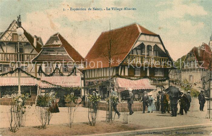 Nancy Lothringen ExpositVillage Alsacien