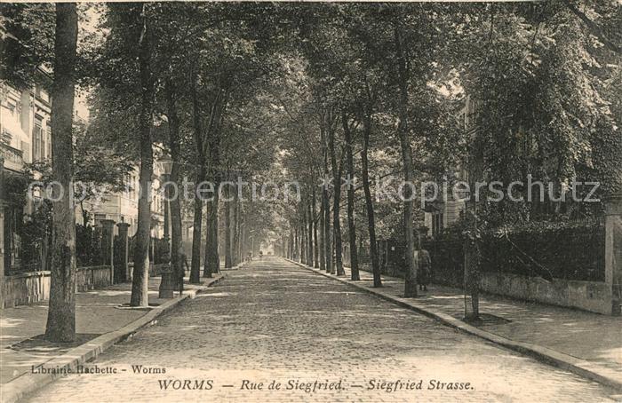Worms Rhein Rue de Siegfried