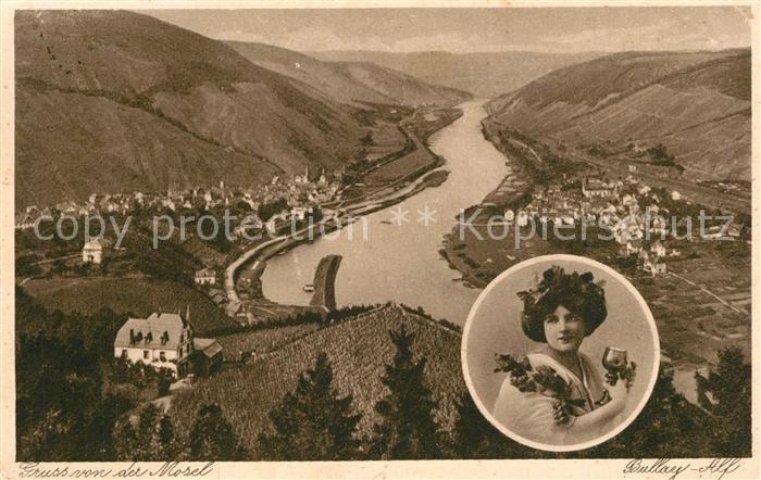 Bullay Mosel Fliegeraufnahme Alf Bullay