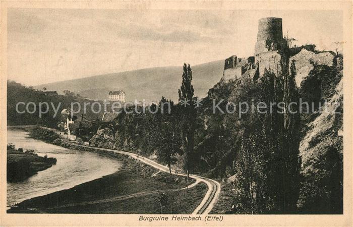 Heimbach Eifel Burgruine