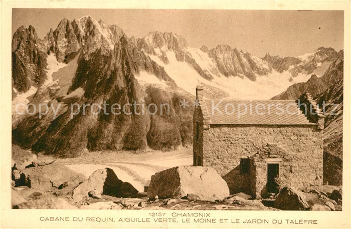 Chamonix Cabane du Requin Aiguille Verte