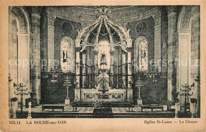 La Roche-sur-Yon Eglise Saint Louis Le Choeur