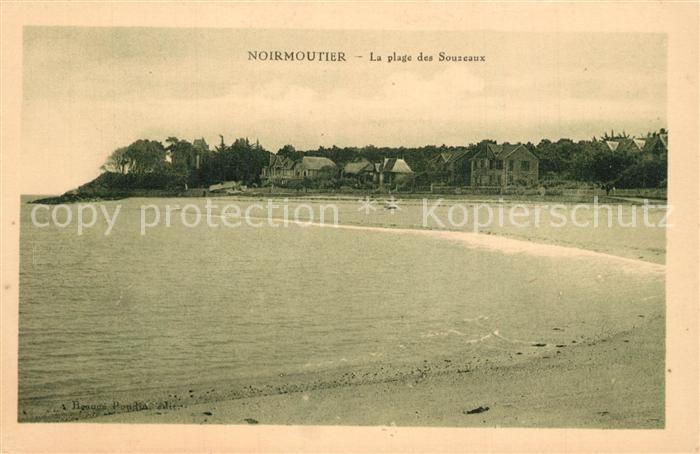 Noirmoutier-en-l Ile La plage des Souseaux