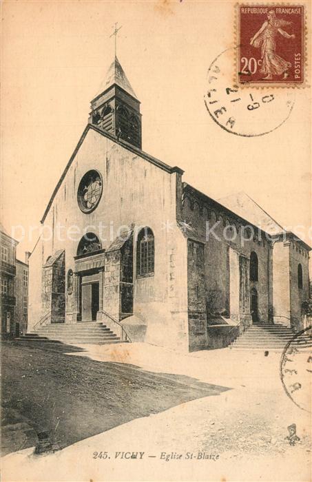 Vichy Allier Eglise Saint Blaize
