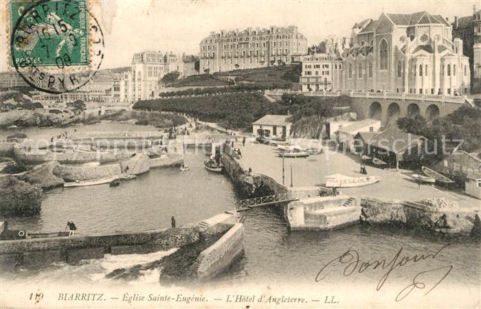 Biarritz Pyrenees Atlantiques Eglise Sainte  Euginie