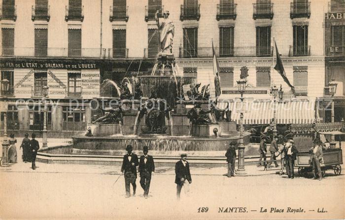 Nantes Loire Atlantique La Place Royale