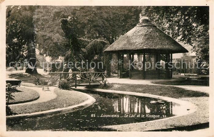 Louviers Eure Lac Kiosque