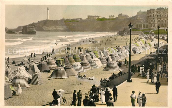 Biarritz Pyrenees Atlantiques La grande Plage