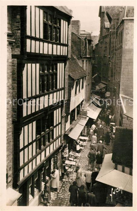Mont-Saint-Michel Le Grande Rue
