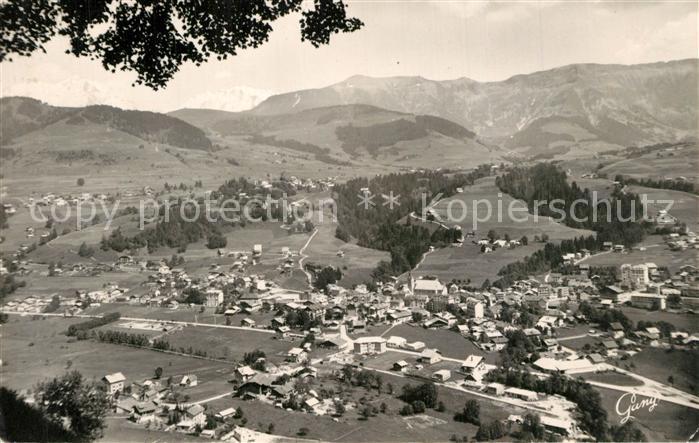 Megeve Panorama Mont Blanc