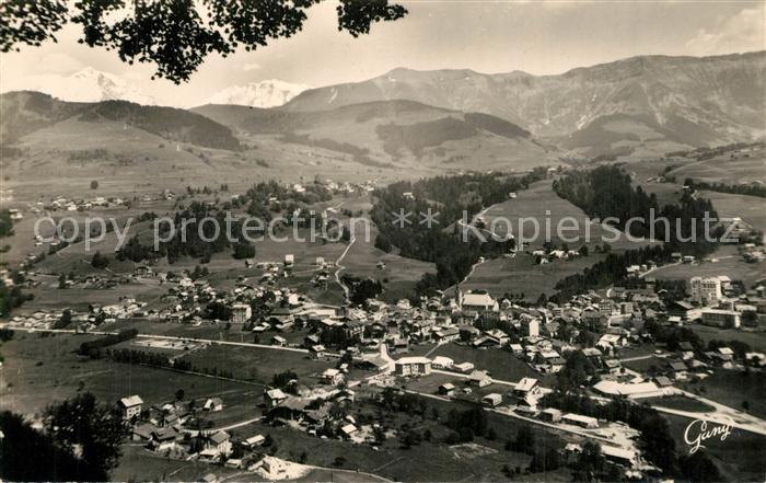 Megeve Panorama Mont Blanc