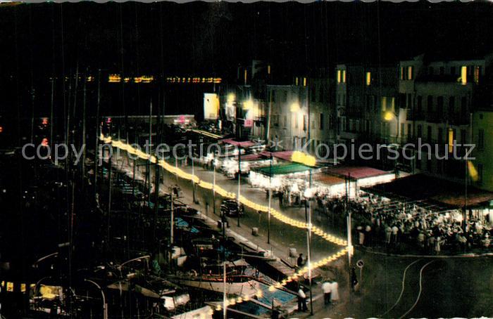 Saint Tropez Var Nachtaufnahme