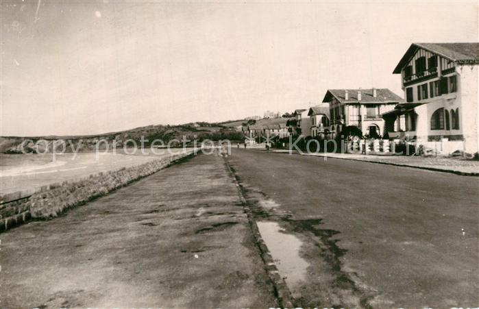 Hendaye Pyrenees Atlantiques Plage Frontiere