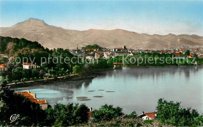 Hendaye Pyrenees Atlantiques Panorama Frontiere